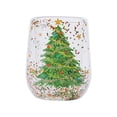 thumbnail image 5 of Vaso de árbol de Navidad, vaso de agua de vidrio de árbol de Navidad colorido y transparente, copas de vino de Navidad, copa de vino sin tallo de árbol de Navidad, tazas de Navidad (2pcs), 5 of 5