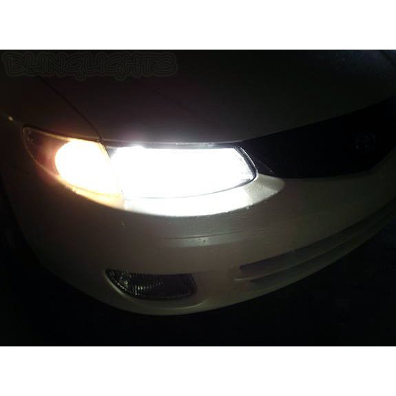 19992008 Toyota Solara Bright White Upgrade Light Bulbs for Headlamps