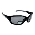 thumbnail image 3 of KnotMaster Columbia Black Polarized Bifocal Fishing Sunglasses Readers Unisex Sports w/ +2.50 Gray Lenses, 3 of 7