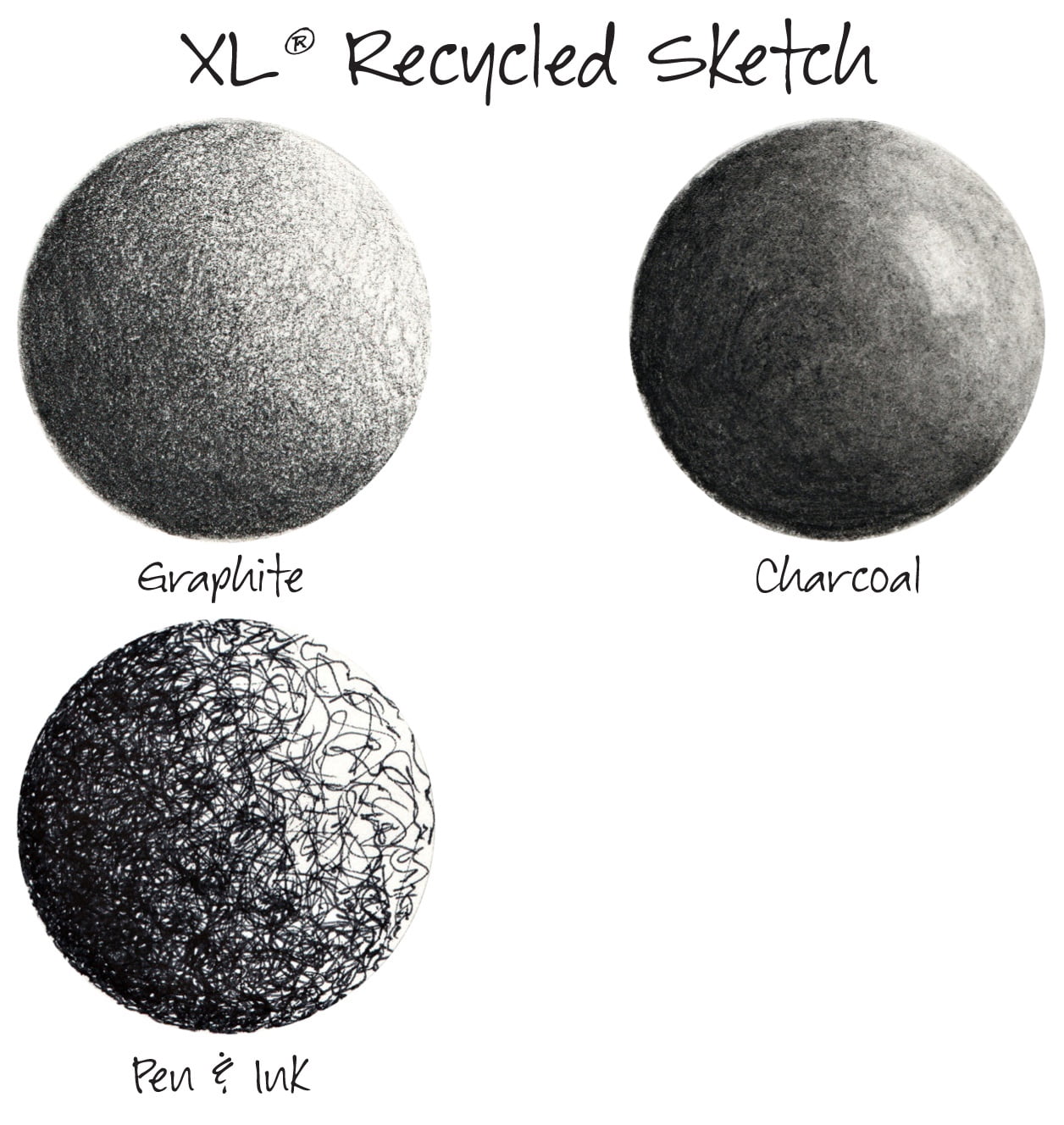 Canson XL Recycled Sketch Pad - 11" x 14", Fold-over, 100 Sheets
