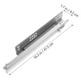 thumbnail image 2 of NUOLUX 2pcs Cabinet Slides Replacement Softer Close Drawer Rails Buffer Damper Rails, 2 of 6