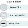thumbnail image 2 of 3 IN 1 Indoor Dryer Vent Kit with 4-Inch by 5-Foot Proflex Duct - Silver, 2 of 6