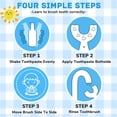 thumbnail image 3 of Toddler U-Shaped Toothbrush, Training Toothbrush, Teeth Cleaning Design for Kids, 3 of 5
