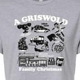 thumbnail image 3 of National Lampoon's Christmas Vacation - Jolliest Bunch - Juniors Cropped Cotton Blend T-Shirt, 3 of 5