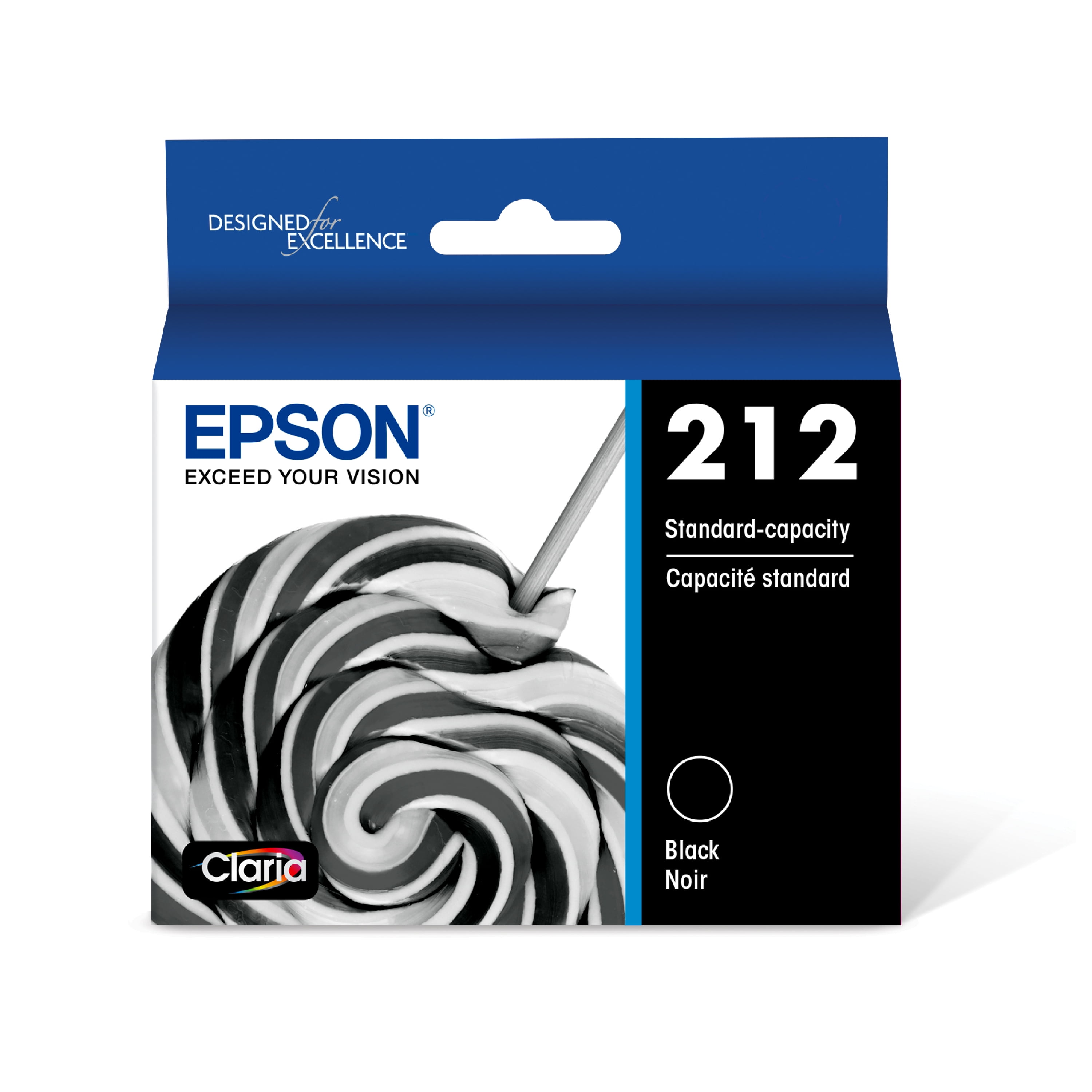 EPSON T212 Claria Genuine Ink Standard Capacity Black Cartridge