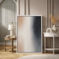 thumbnail image 2 of Framed Canvas Print Abstract Wall Art Neutral Modern Decorative for Living Room Bedroom - 16"x24" WHITE, 2 of 8