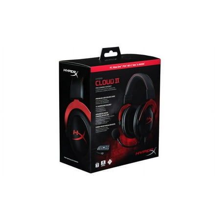HyperX Cloud II Gaming Headset + FURY S Pro Gaming Mousepad
