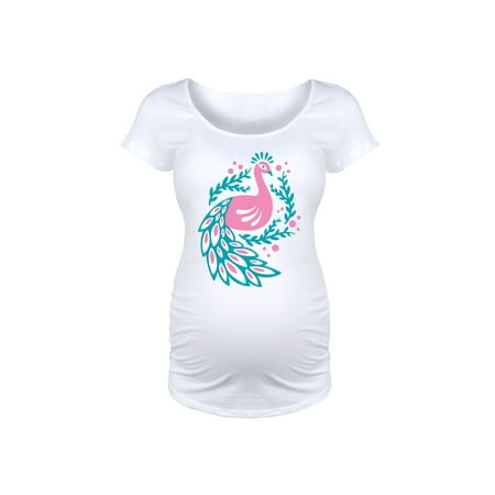 Pink Whimsical Peacock-Adult