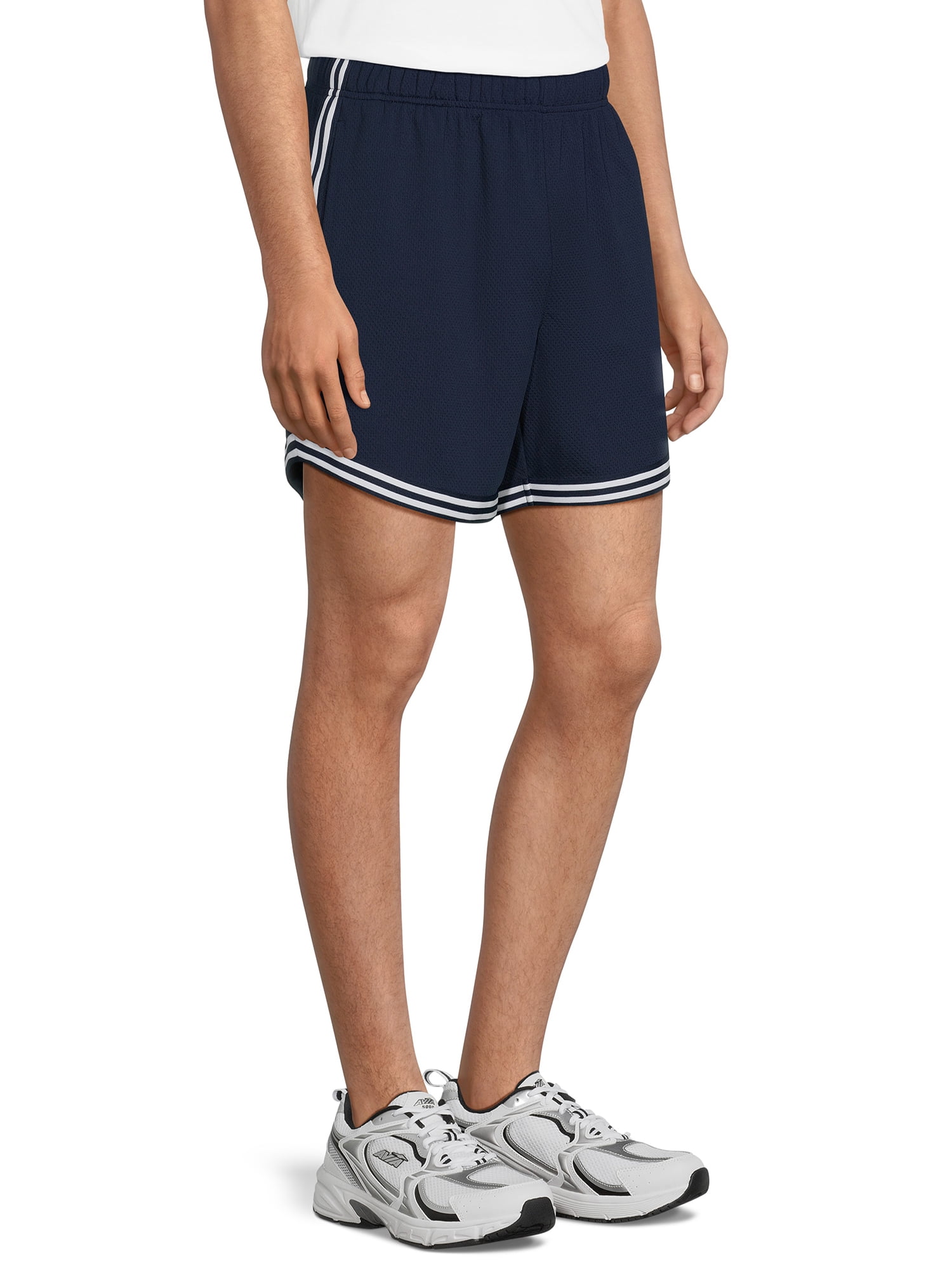 Athletic Works Men's & Big Men's Mesh 6" Inseam Gym Shorts, Sizes S-3XL