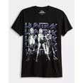 thumbnail image 5 of K-Pop Demon Hunters Men's Huntrix Logo Rumi Zoey Mira Short Sleeve Tee, 5 of 5