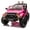 Pink, variant on 24V Kids Powered Ride On Cars Toys w/Remote & 4 Wheeler for Big Kids 3-8 Years, Electric Car for Boys Girls, Black