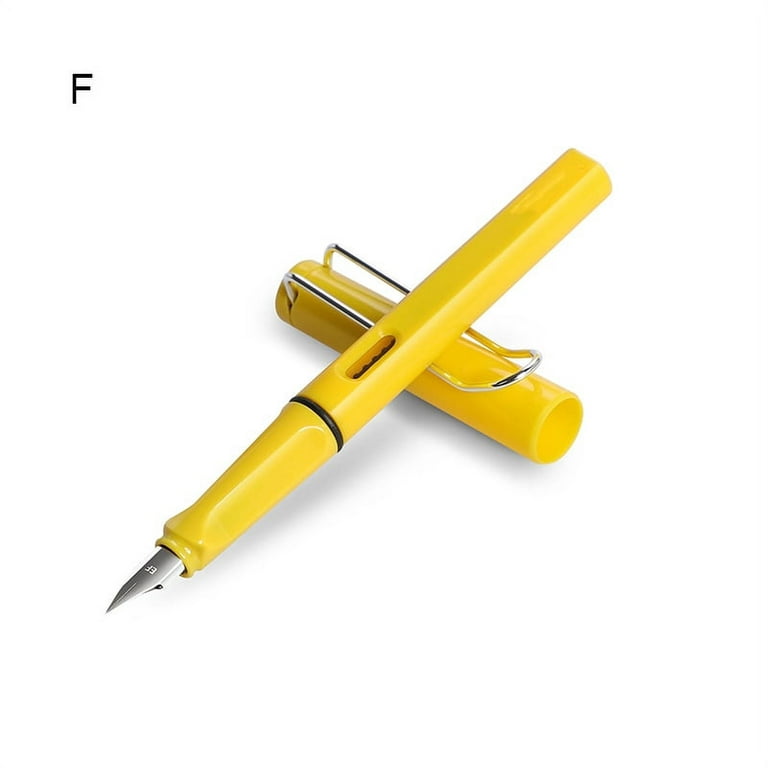 Personalized - Slim Pens - Neon Yellow Body, Black Ink [SLMNYL-A
