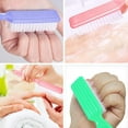thumbnail image 4 of Nail Brush for Cleaning Fingernails, Nail Brush Handle Grip Cleaning Brush for Nail and Toenail Foot, Nail Dust Brush Manicure Pedicure Tools Scrubbing Brush Women Men Home Salon (6 Pack), 4 of 5