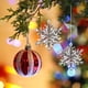 thumbnail image 5 of Christmas Ornaments Crystal Acrylic Transparent Snowflake Pendants Christmas Tree Hanging Decor New Year Xmas Party Supplies, 5 of 5