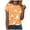 A-Yellow, variant on mgoYE Halloween Shirt for Woman Fall Halloween Doodles Shirt Funny Family Party Celebration Pumpkin Graphic Thanksgiving Tops Woman Shirt Size L