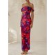 thumbnail image 5 of Vestido largo PRETTYGARDEN ajustado fruncido para mujer, verano 2025, 5 of 9