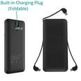 thumbnail image 5 of Case Belt Clip & 10000mAh Power Bank for iPhone 15 Pro - Holster Swivel Cover Kickstand and Charger Backup Battery Portable USB Port A7Z for iPhone 15 Pro (6.1"), 5 of 11