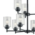 thumbnail image 3 of 9 Light 2-Tier Chandelier 27 Inches Tall By 27 Inches Wide-Olde Bronze Finish    -Traditional Installation Kichler Lighting 44031Oz, 3 of 4