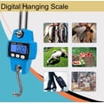 thumbnail image 5 of iMeshbean 660lb Digital Hanging Scale Portable Crane Scale Digital Animal Weight Big Game Scale for Farms Hunting Fishing Travelling Outdoor, 5 of 8