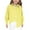 Yellow, variant on Ruyang Girls Smocked Cuff Blouse Top Irregular Hem Button Down Shirts Spring Long Sleeve Lapel Neck Trendy School Shirt