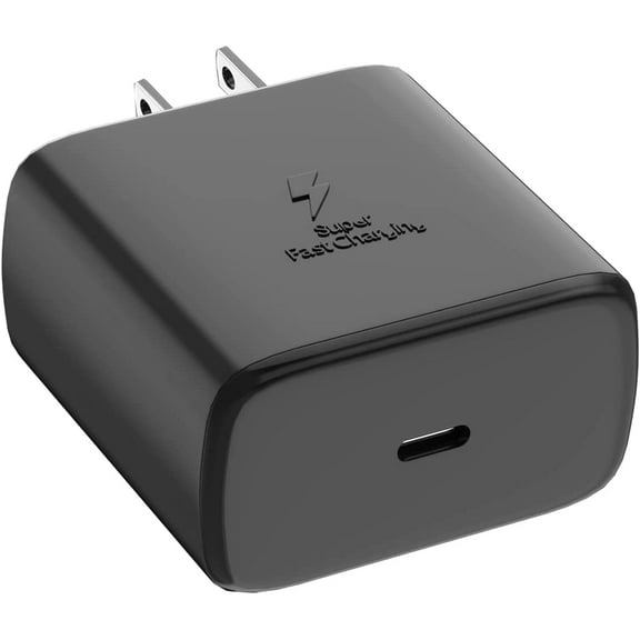 for LG G8X ThinQ Super Fast Charging Block, 45W Wall Charger USB C Adapter ( Cable Not Included ) - PPS Charger Adapter Block - Black