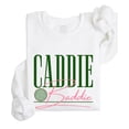 thumbnail image 4 of Caddie Baddie Sweatshirt for Women Trendy Funny Golf Pullover Crewneck White Sweatshirt Adult Large, 4 of 7