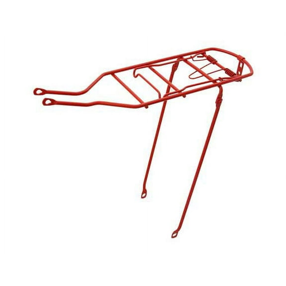 Steel Carrier Red. bicycle part, bike part, beach criuser bike carrier, bike rack beach cruiser, stretch, limo