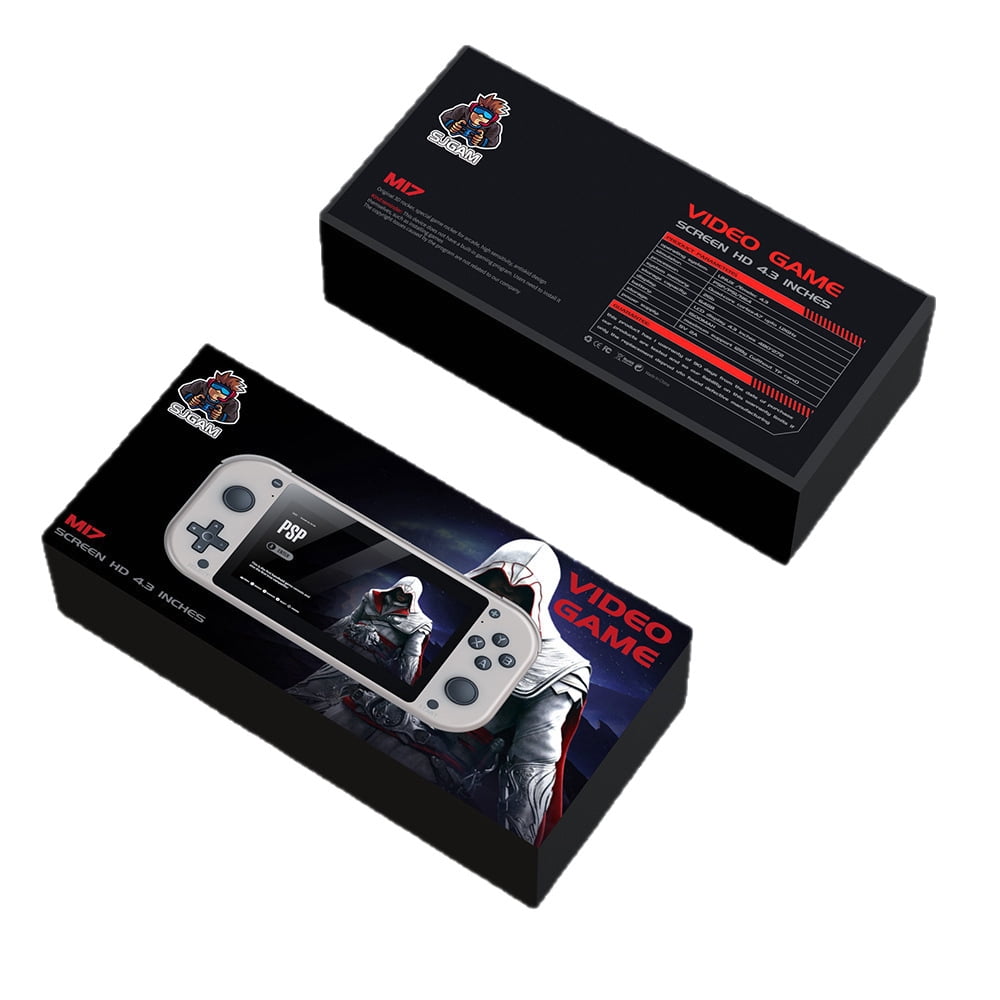 New M17 handheld TV game console box 4K HD