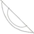thumbnail image 1 of 925 Sterling Silver Multi Strand 9 Inch Anklet Ankle Bracelet Chain Ball Beadsed, 1 of 5