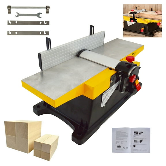 6" Woodworking Planer Bench Small Portable 220V 1800W