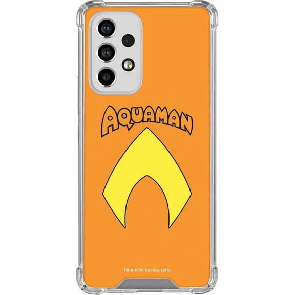 Skinit DC Comics Aquaman Official Logo Galaxy A33 5G Clear Case