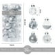 thumbnail image 2 of 30PCS Christmas Ball Ornaments Christmas Tree Decoration Holiday Multiple Styles Ornaments For Christmas Trees Party Ball Decoration 6CM, 2 of 3