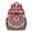 Red-10, variant on Trippy Abstract Geometric School Backpack Adjustable Padded Straps Chest Buckle Spacious Durable Backpack For Elementary School