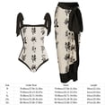 thumbnail image 4 of 2 piezas de traje de baño de playa para mujer con cordones y vestido para deportes acuáticos (L negro) Sywqhk Para Estrenar, 4 of 4