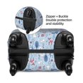 thumbnail image 6 of Uemuo Animal Printed Washable Luggage Cover - Fashion Suitcase Protector Fits 18-32 Inch Luggage -Large, 6 of 9