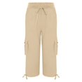 thumbnail image 5 of Women's Casual Pants Women Lightweight Hiking Pants Casual Pants With Pockets Travel Pant,Beige Women's Casual Pants XL, 5 of 8