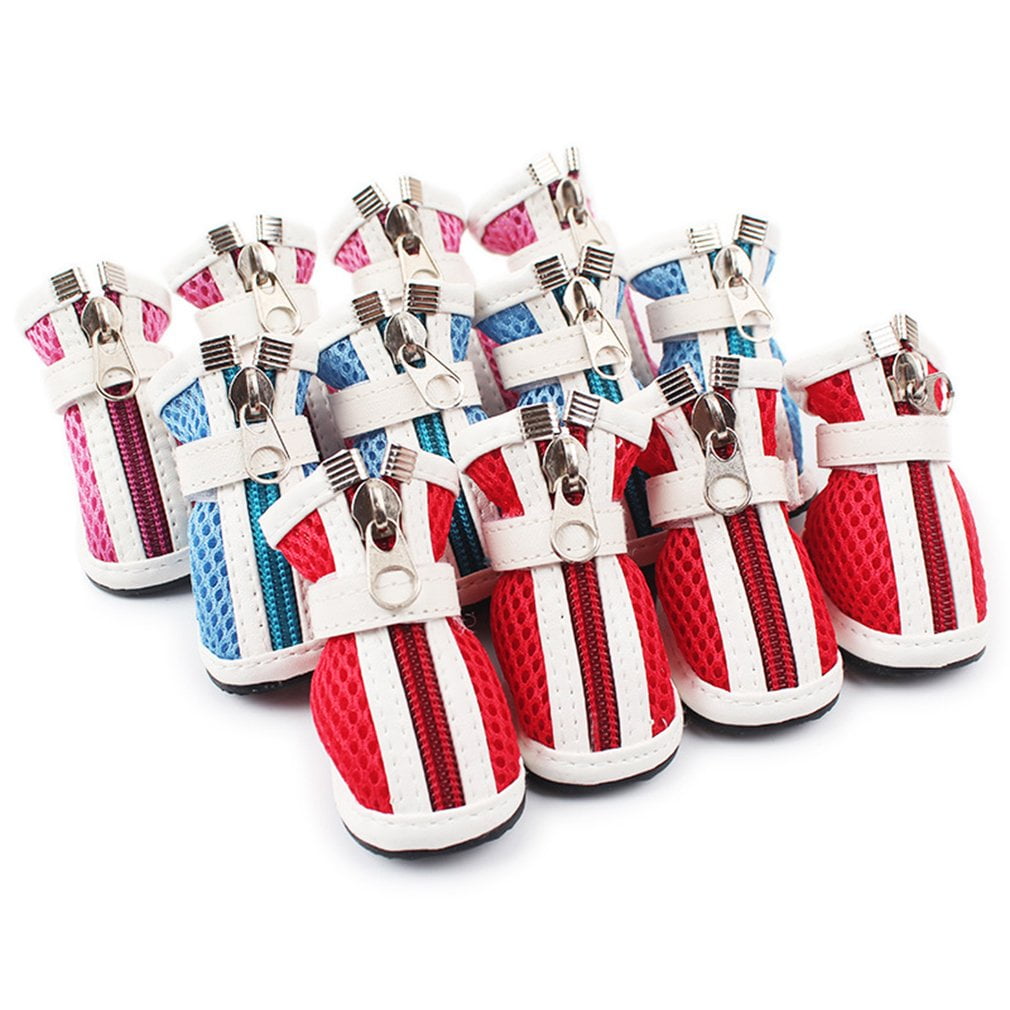 classic mesh breathable casual dog shoes Pet dog shoes Autumn and