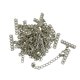 thumbnail image 2 of de 12 Corchetes de Langosta de Plata, Tubo de Campana, Collar con Ajuste de , Artesanal, 2 of 5