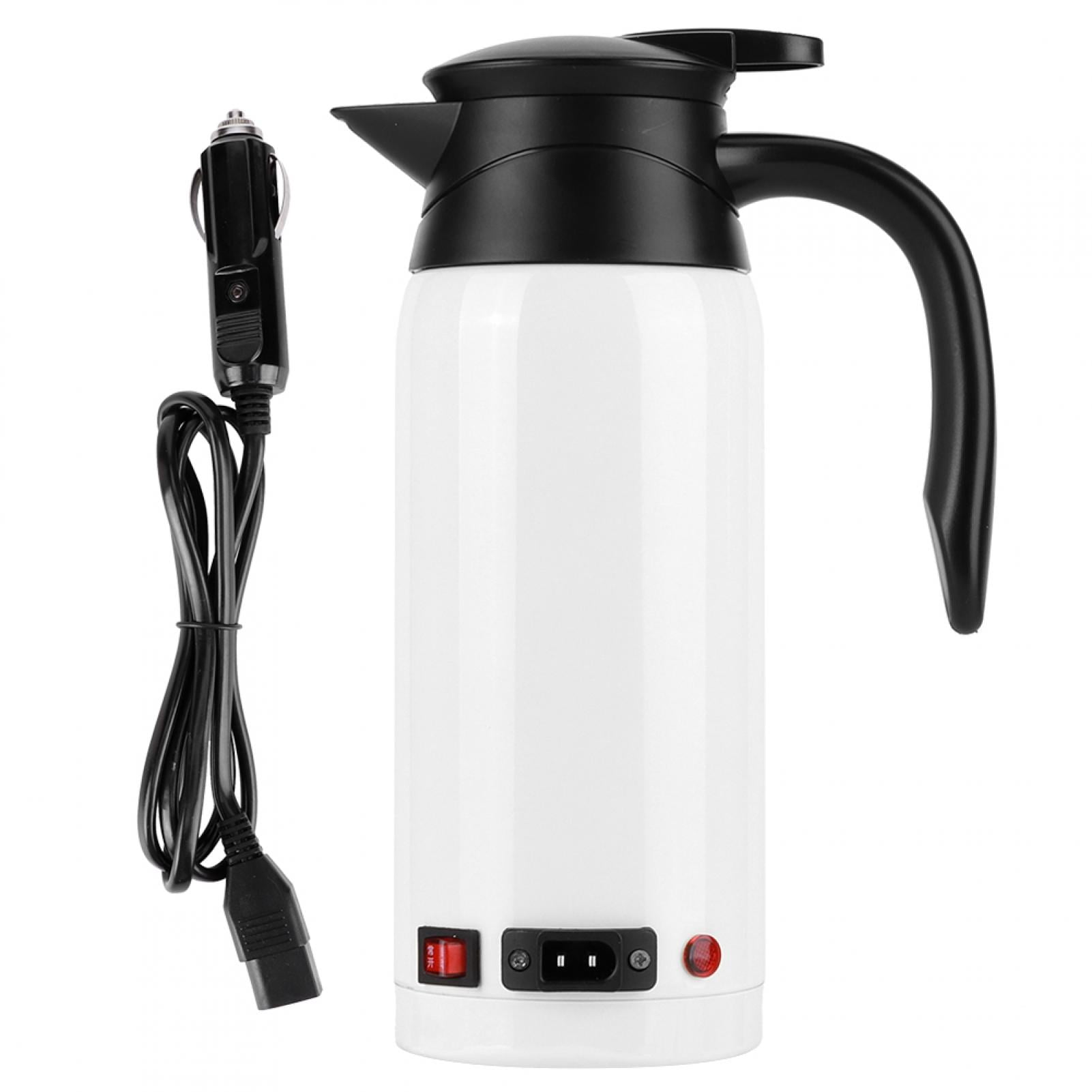 800ml HighCapacity Kettle, Portable Electric Kettle, 12V24V Cigarette