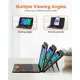thumbnail image 4 of Teclado y Mouse Bluetooth Negro Plegable para Tablet Teléfono Laptop, 4 of 7