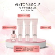 Viktor & Rolf Flowerbomb Perfume Gift Set for Women Mini Eau de Parfum Body Lotion & Body Creams