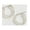 Silver, variant on Women's Silver Double Hoop Click Ear Sense Earrings by Howard's