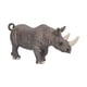 thumbnail image 3 of Rhino Model, Desktop Simulation Rhino Statue Lifelike  For Collection ANGGREK Rinoceronte, 3 of 8