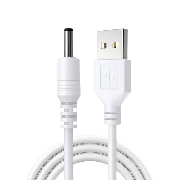 Universal USB To DC3.5mm 1.35mm Power Cable 80cm For Portable Electronics Reliable Charging Cord