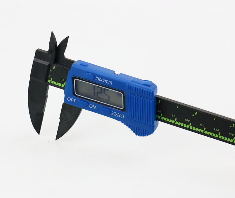 150mm 6 Inch LCD Digital Electronic Carbon Fiber Vernier Caliper Gauge Micrometer Measuring Tool