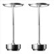 thumbnail image 1 of 2X LáMpara de Escritorio LED Restaurante Bar LáMpara de Escritorio Retro TáCtil LáMpara de Escritorio Recargable USB Luz Plata, 1 of 2