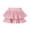 Pink, variant on Yeaiivve Girls Layered Ruffle Skirt Summer Casual Elastic Waist Mini Skirts Tiered Pleated Tutu Skirt Kids School Uniform Skirts Black 4-5 Years