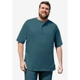 thumbnail image 2 of KingSize Men's Big & Tall Shrink-Less Lightweight Henley T-Shirt, 2 of 5
