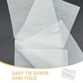 thumbnail image 2 of MOVTOTOP 100pcs White Tissue Paper Sheets for Holiday Party Favor Box Filler Clothes and Textiles Storage Unbuffered Interleaving Paper, 2 of 7
