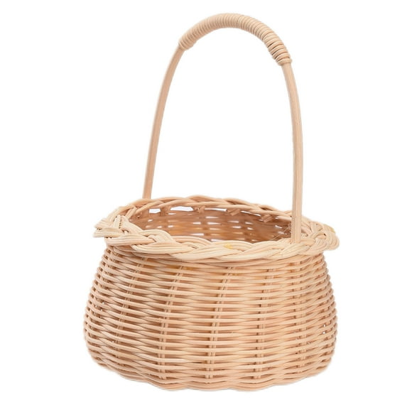 Seriously Damaged! Please Add Bubble Columns And Bubble Cotton When Shipping From The Warehouse! B17 Rattan Small Flower Basket Pastoral Handmade Flower Arrangement Hand Basket